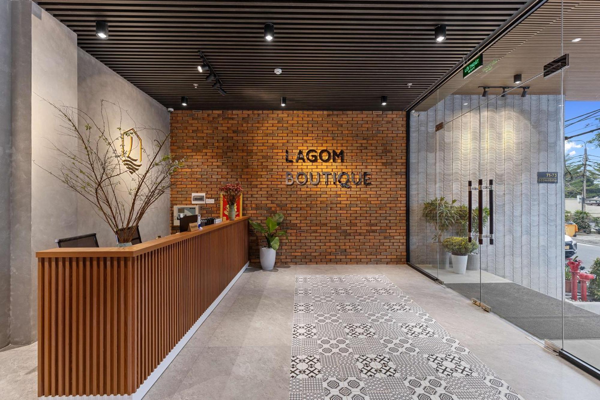 Lagom Boutique Hotel Дананг Екстериор снимка